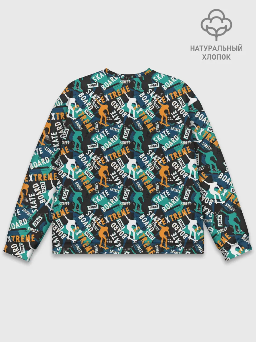 Мужской свитшот базовый / SKATEBOARD