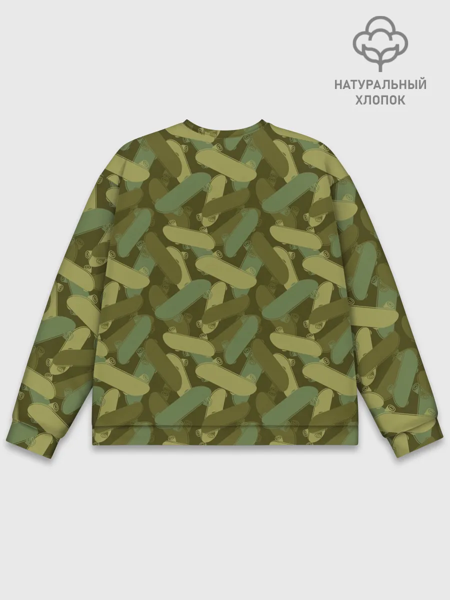 Мужской свитшот базовый / Скейтборды