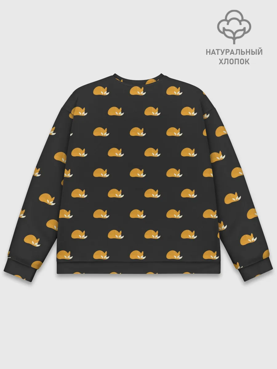 Мужской свитшот базовый / Лисы