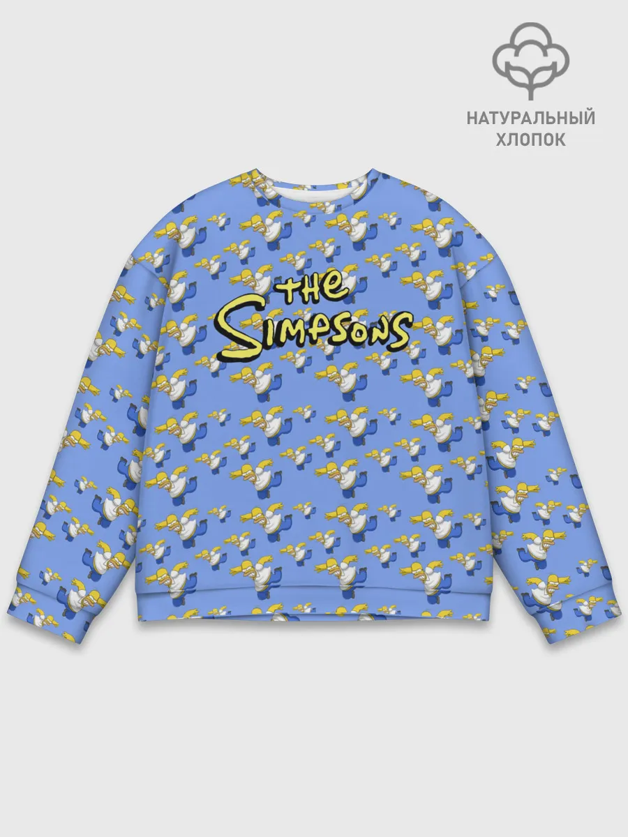 Мужской свитшот базовый / Gomers pattern