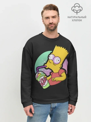 Мужской свитшот базовый / Барт с содой