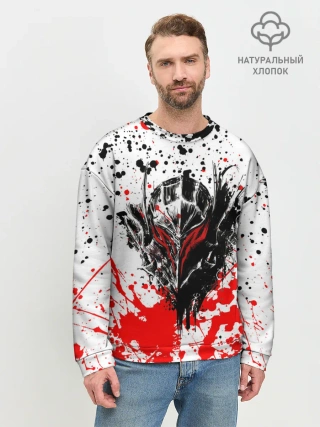 Мужской свитшот базовый / Броня Берсерка.