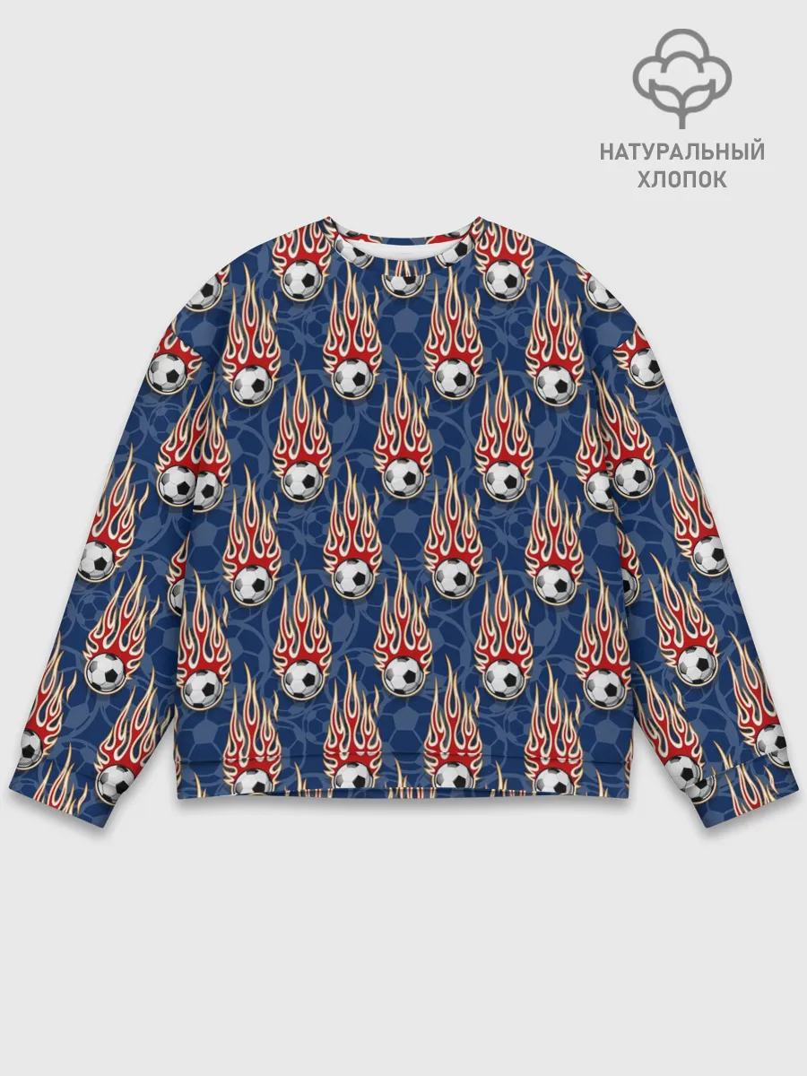 Мужской свитшот базовый / Футбольные Мячи