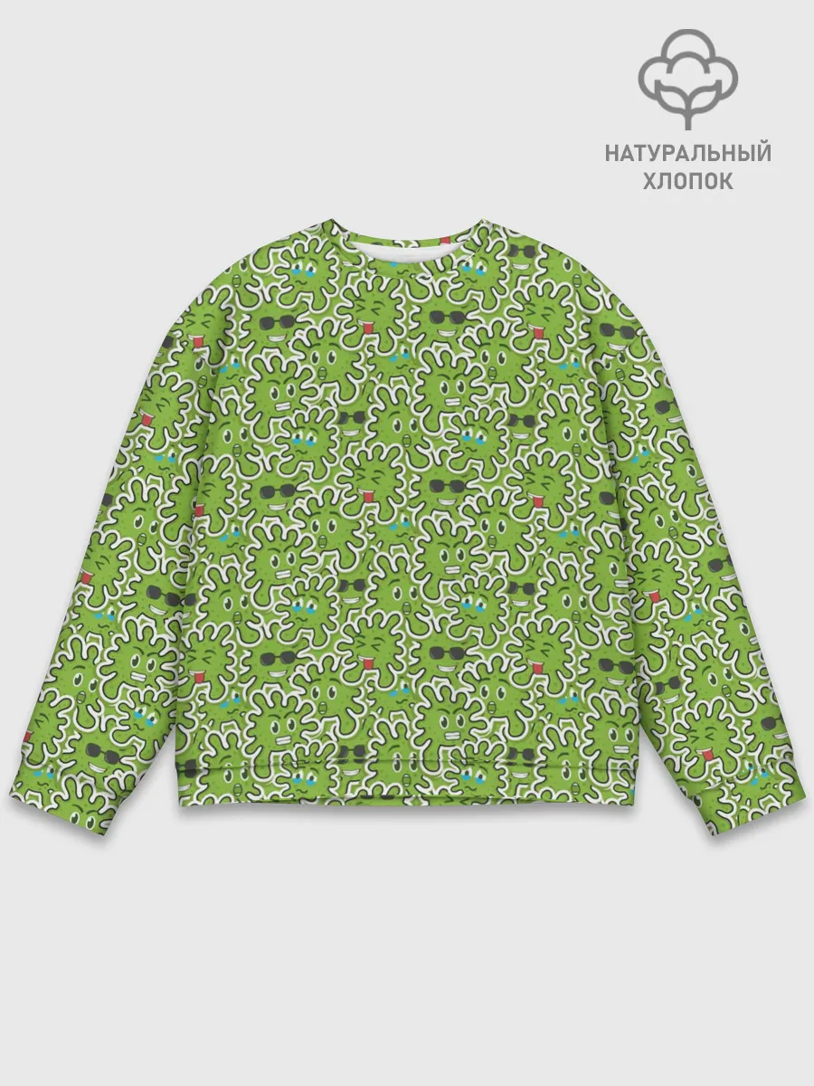 Мужской свитшот базовый / КоронаВирус