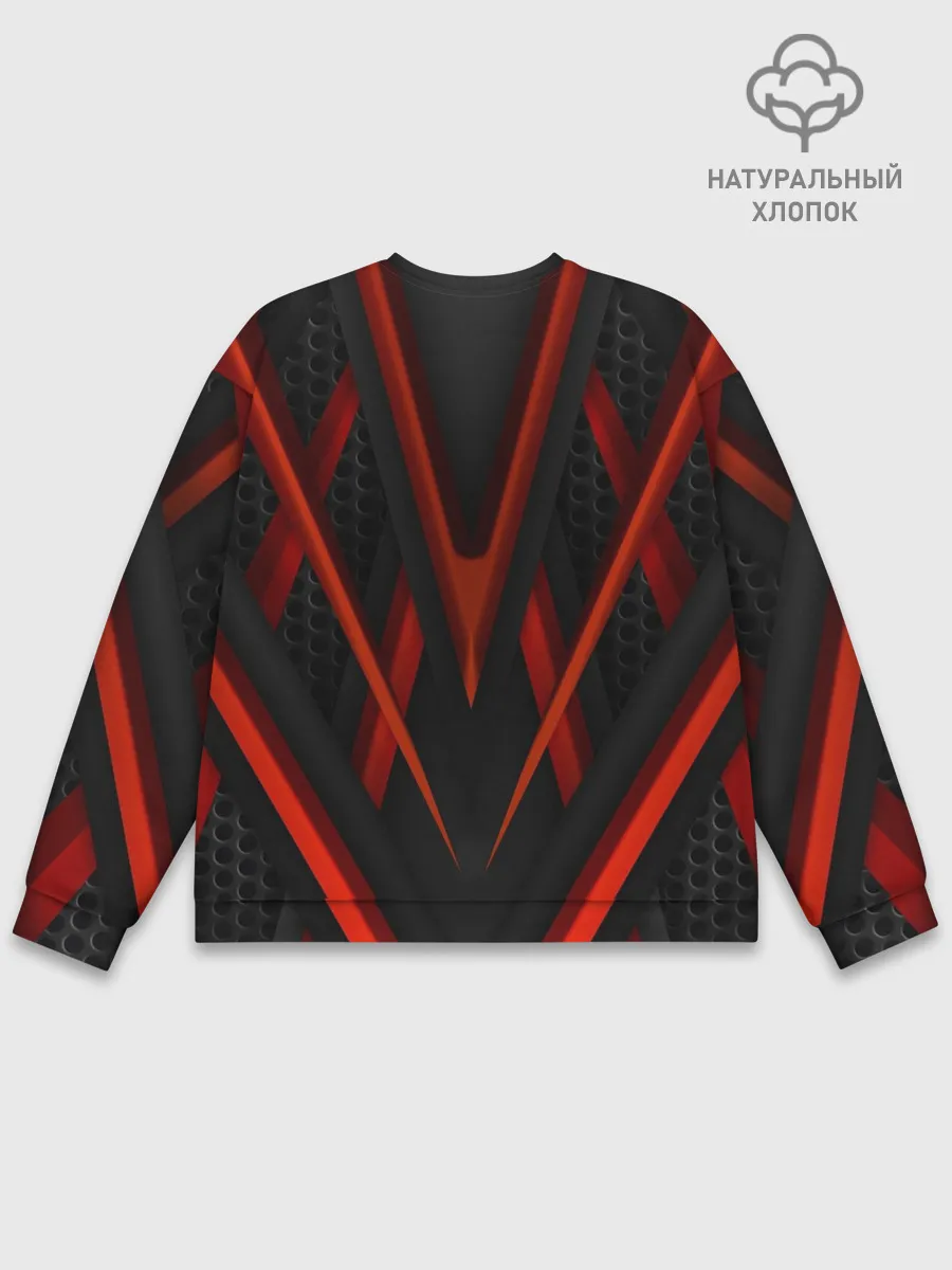 Мужской свитшот базовый / СПОРТ ЛИНИИ 3D