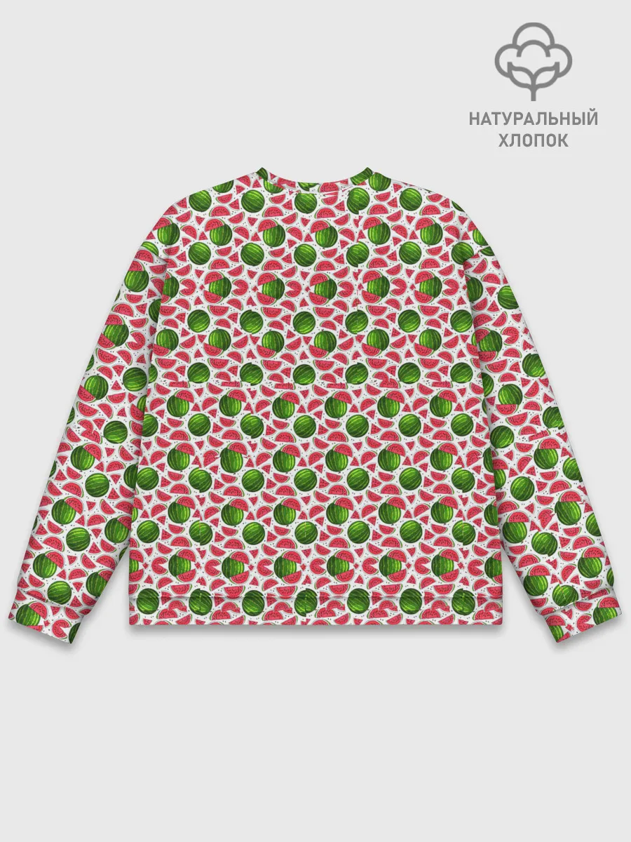 Мужской свитшот базовый / Арбузы