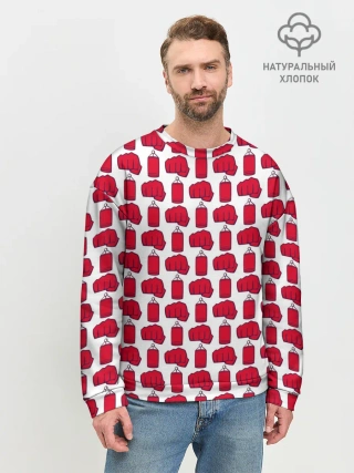 Мужской свитшот базовый / KickBoxing