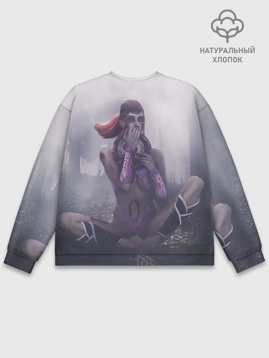 Мужской свитшот базовый / Wei. The first Aegis | Dota 2