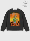 Мужской свитшот базовый / Doom x Simpsons