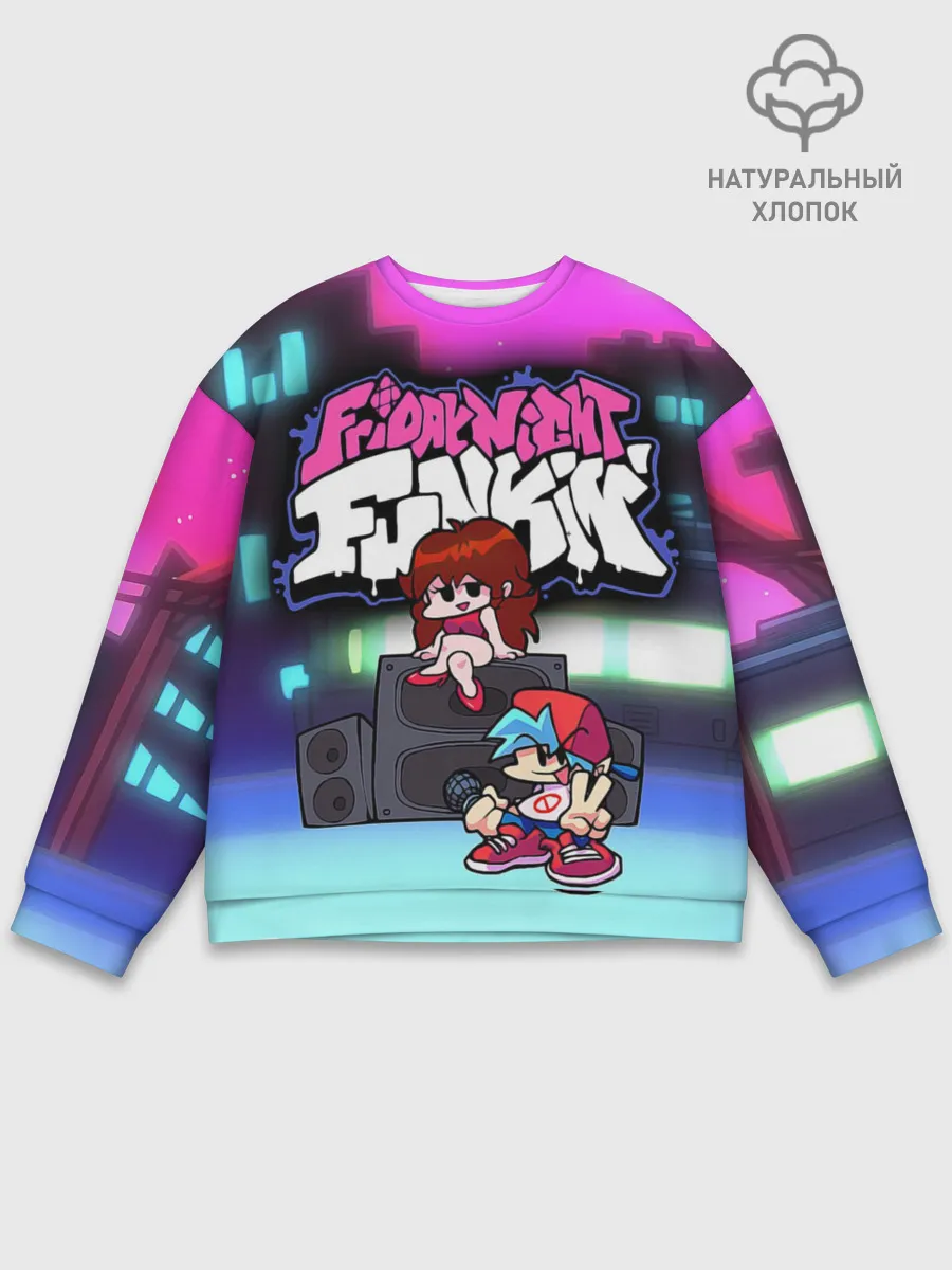 Мужской свитшот базовый / Friday Night Funkin
