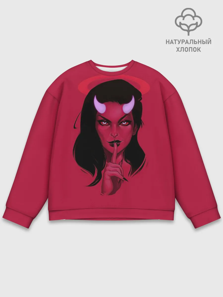 Мужской свитшот базовый / Ангельский демон