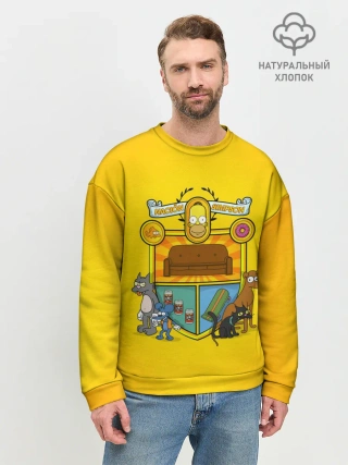 Мужской свитшот базовый / Simpsons nation