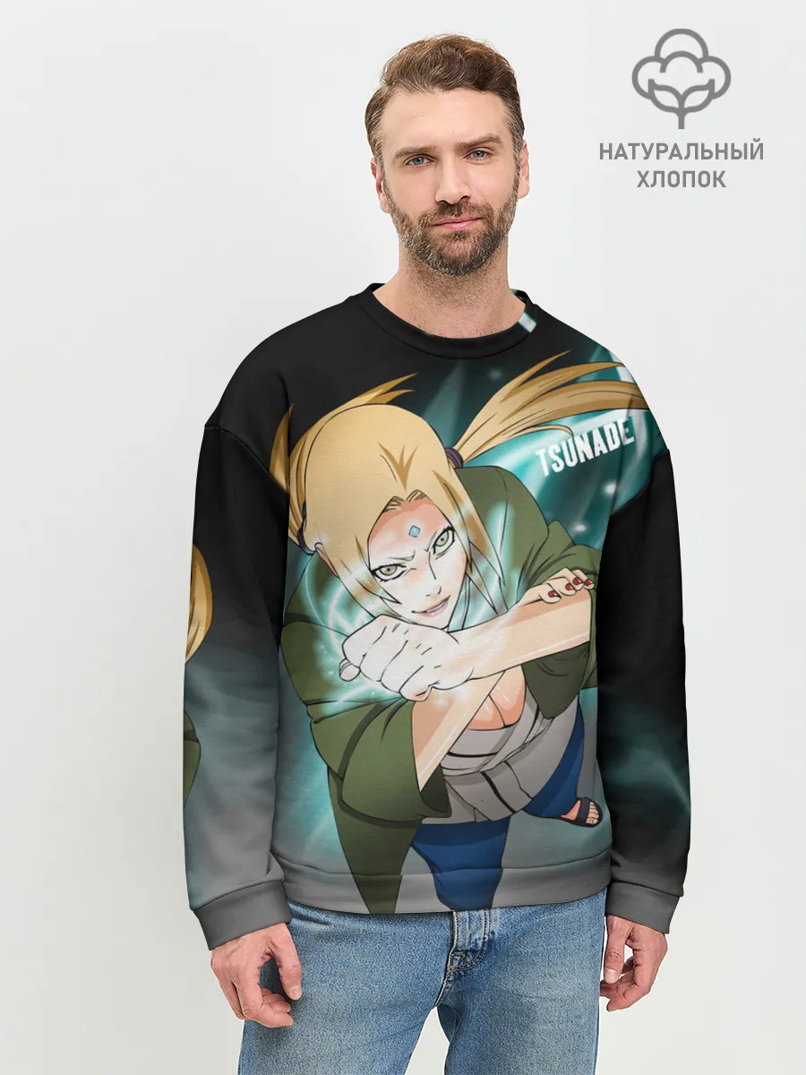 Мужской свитшот базовый / Цунаде