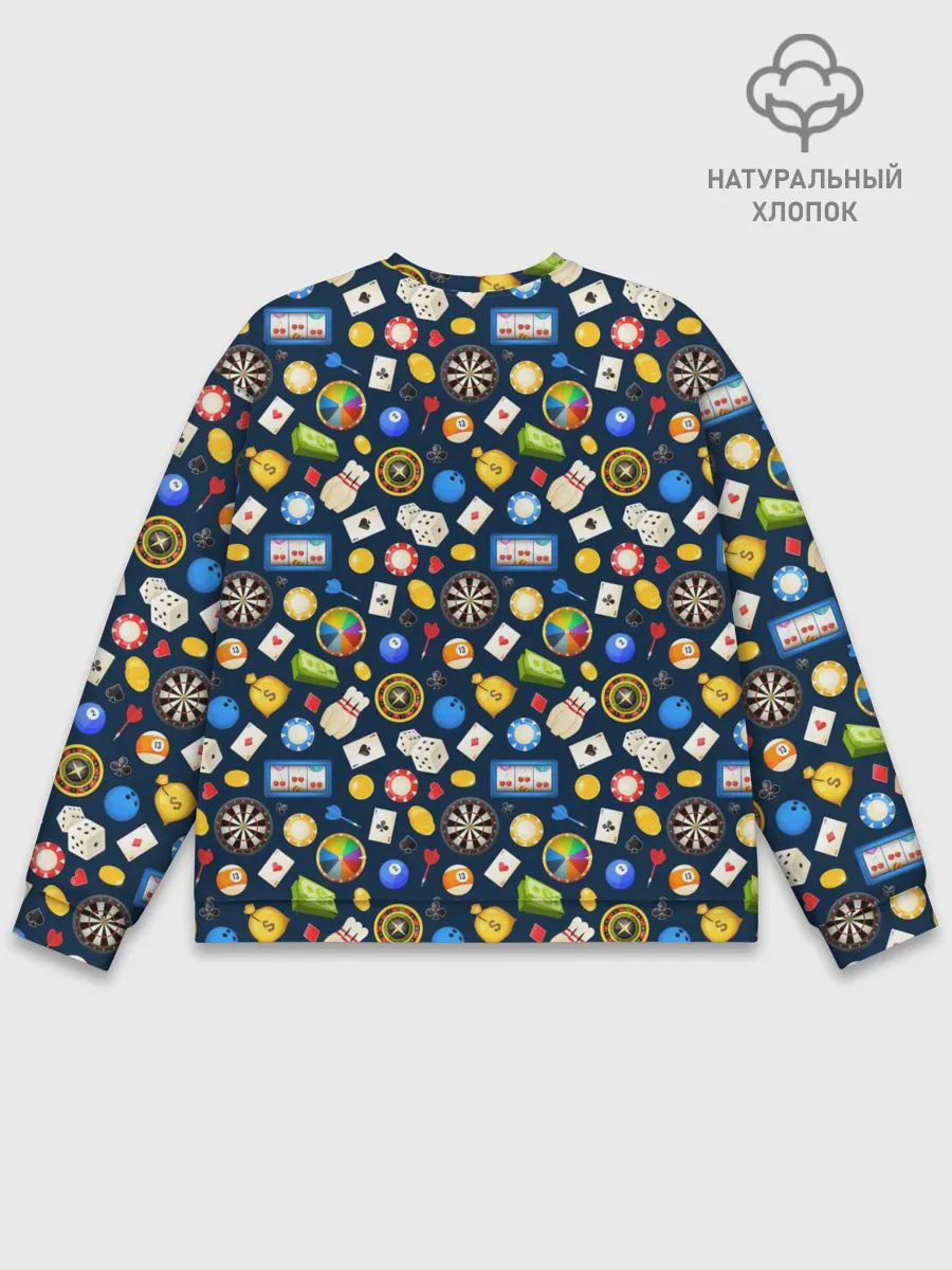 Мужской свитшот базовый / Разные Игры