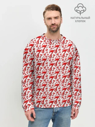 Мужской свитшот базовый / Счастливчик