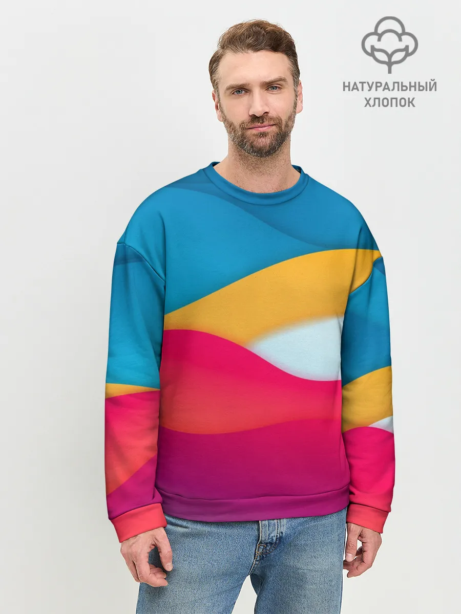 Мужской свитшот базовый / Палитра Цвета