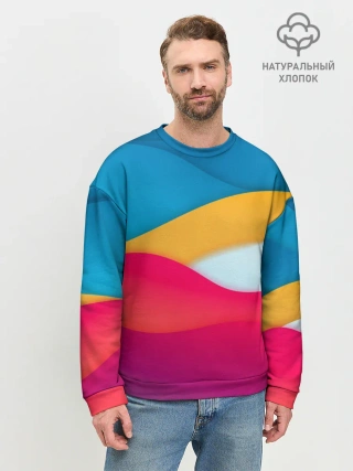Мужской свитшот базовый / Палитра Цвета