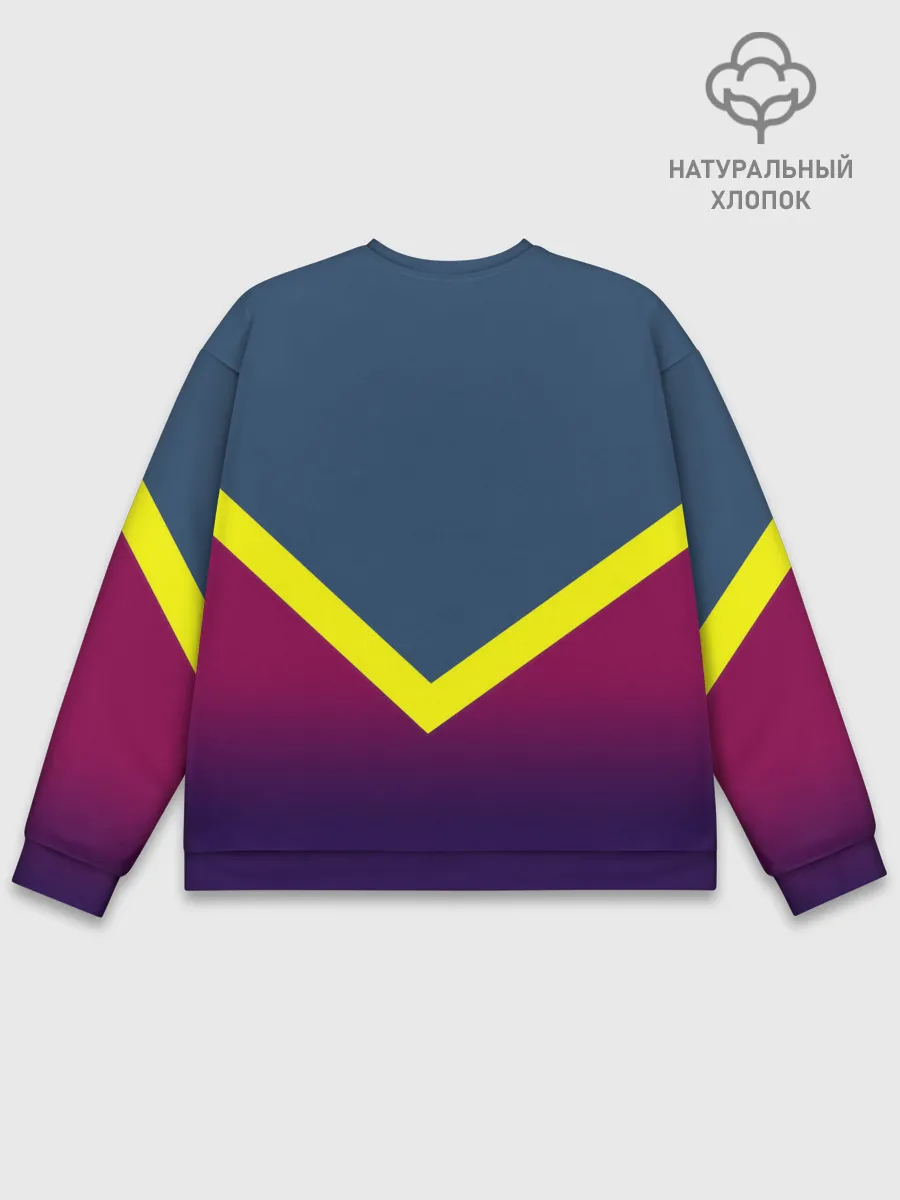 Мужской свитшот базовый / Луффи One Piece. Большой куш