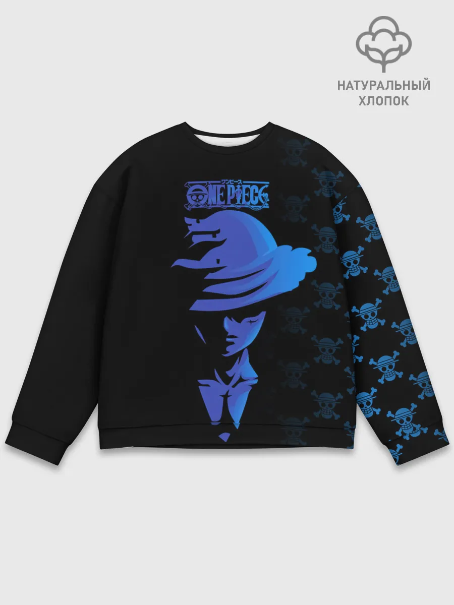 Мужской свитшот базовый / Манки Д. Луффи One Piece