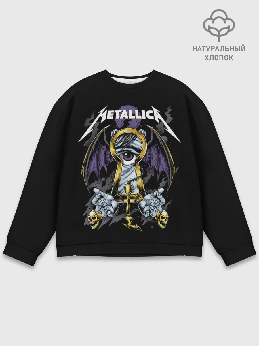 Мужской свитшот базовый / Взгляд сквозь замок