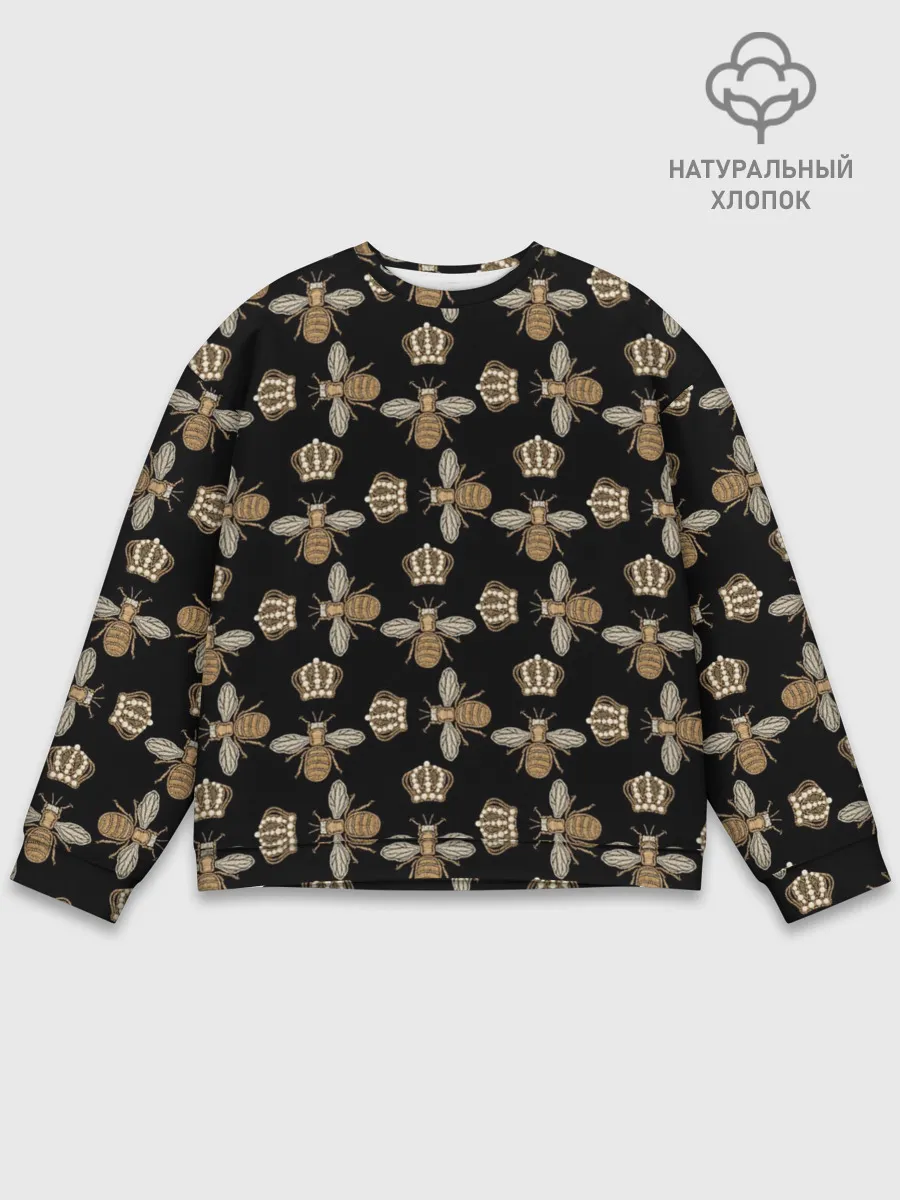 Мужской свитшот базовый / Королевы осы