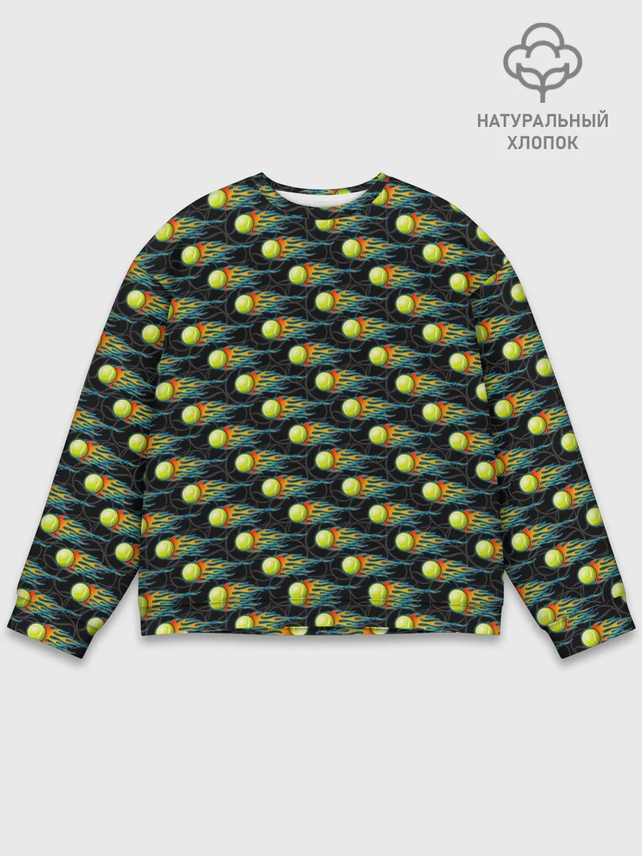 Мужской свитшот базовый / Теннисные Мячики