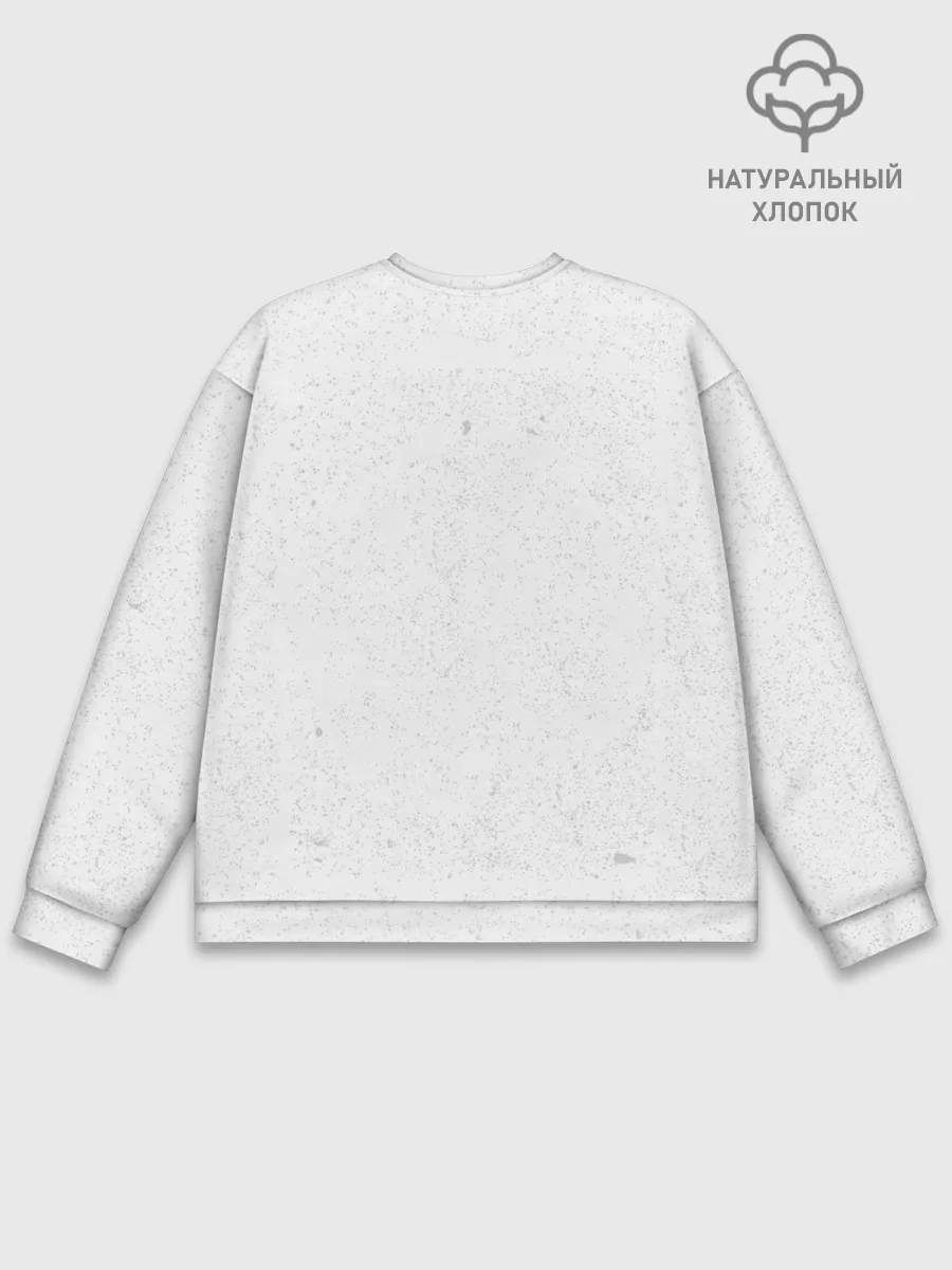 Мужской свитшот базовый / Цветы в волосах