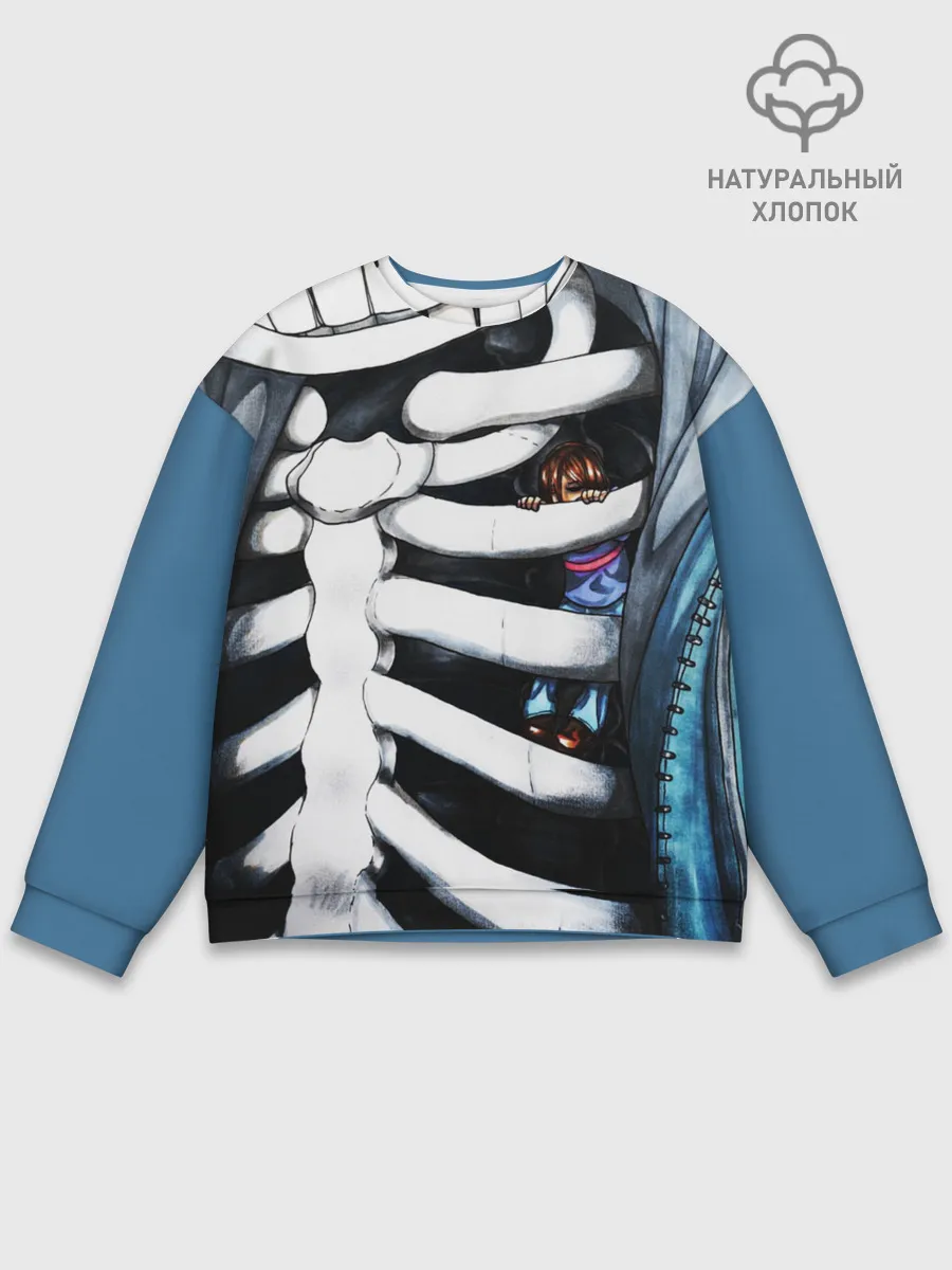 Мужской свитшот базовый / SANS AND FRISK