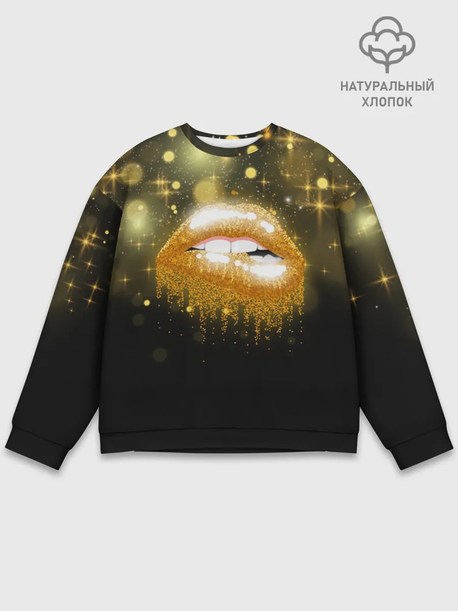 Мужской свитшот базовый / Губы