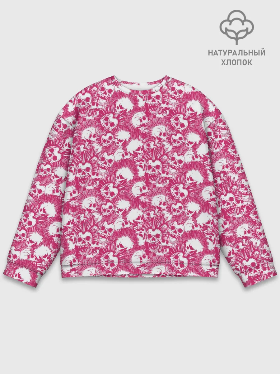 Мужской свитшот базовый / Punks not Dead