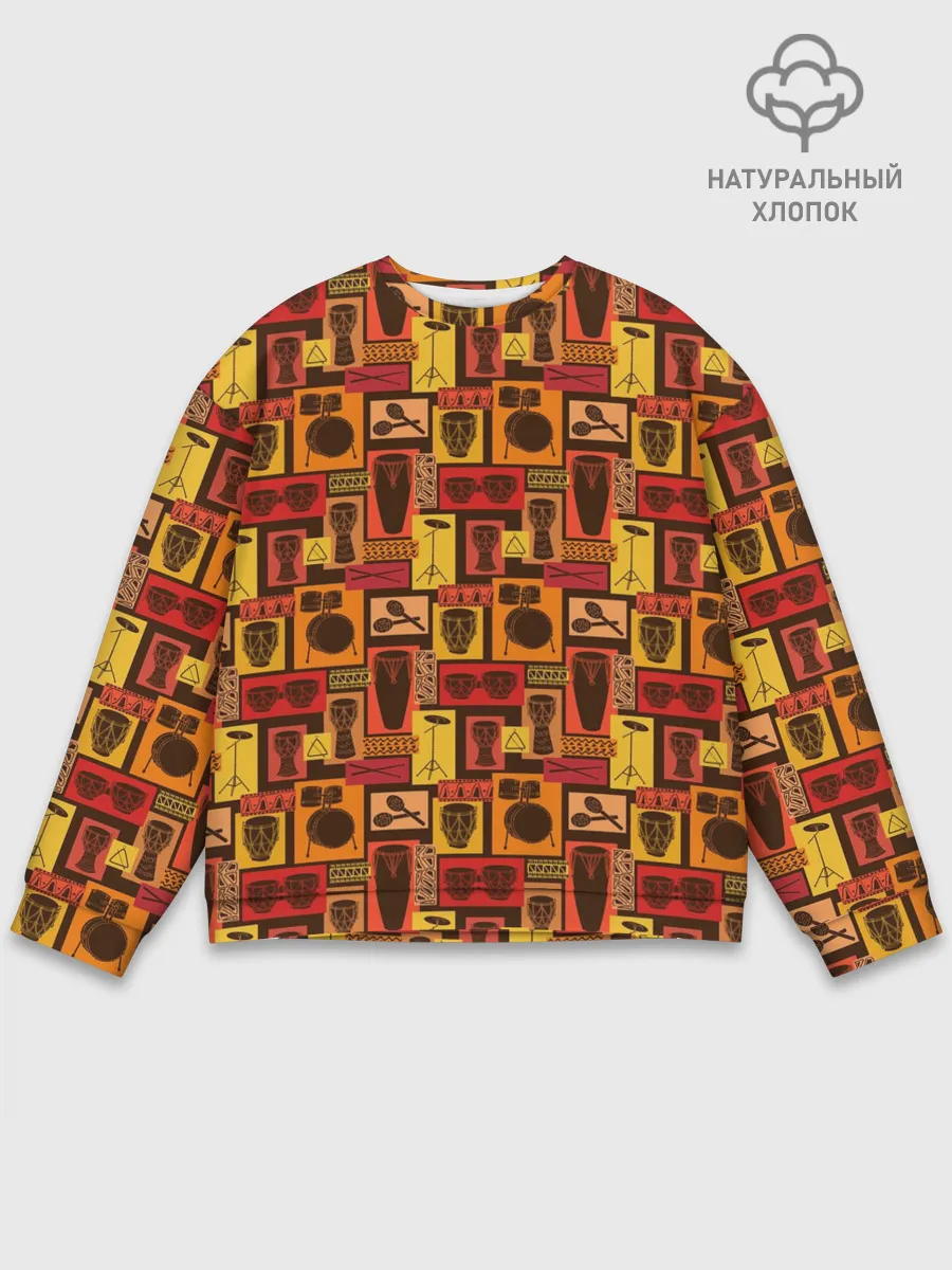 Мужской свитшот базовый / Барабанщик