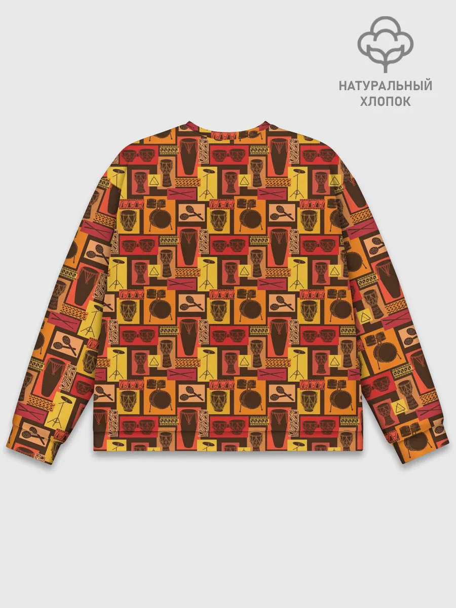 Мужской свитшот базовый / Барабанщик