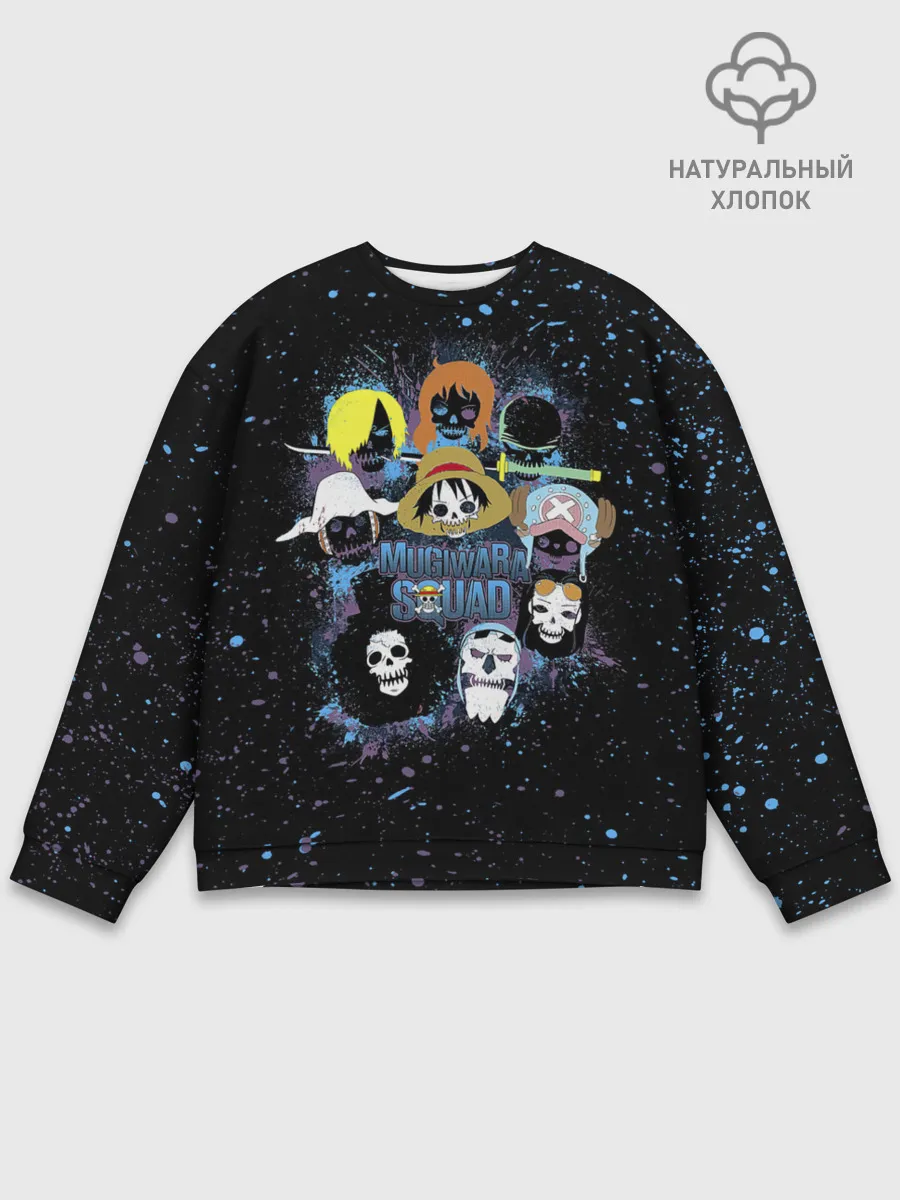 Мужской свитшот базовый / Отдряд Мугивара One Piece