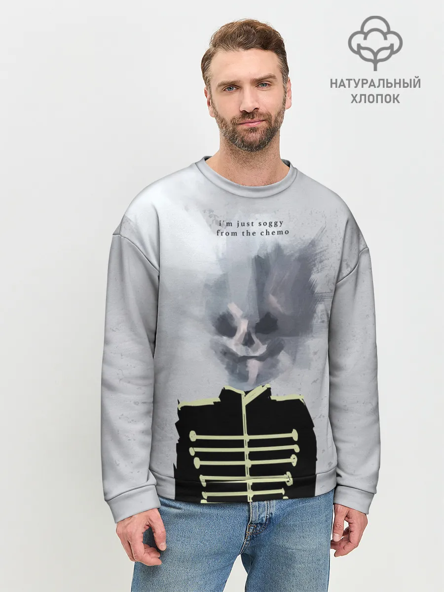 Мужской свитшот базовый / Black parade