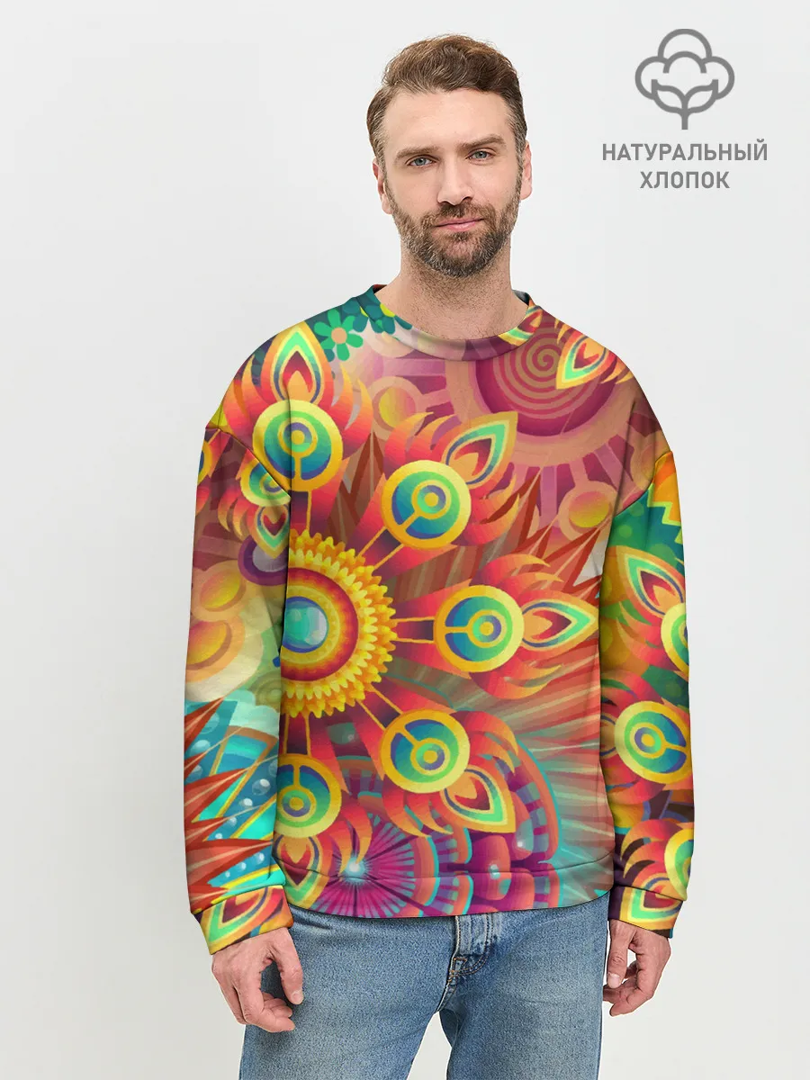 Мужской свитшот базовый / Тропики