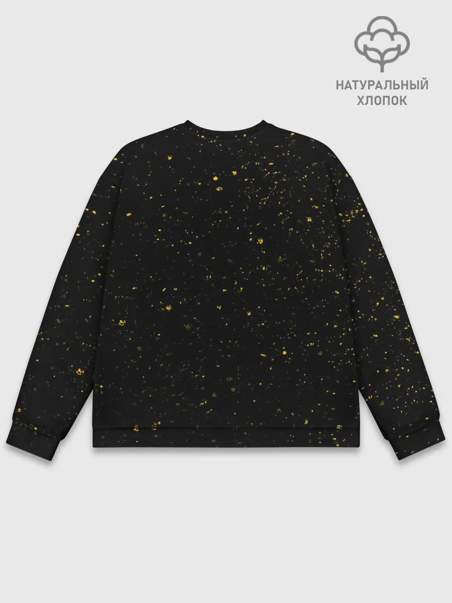 Мужской свитшот базовый / Веселый Роджер пиратов Соломенной Шляпы