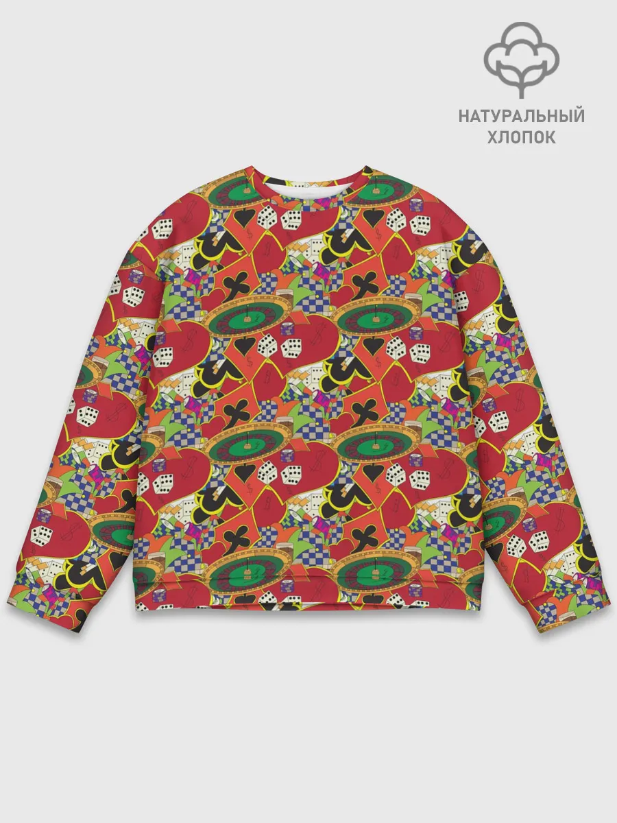 Мужской свитшот базовый / Казино