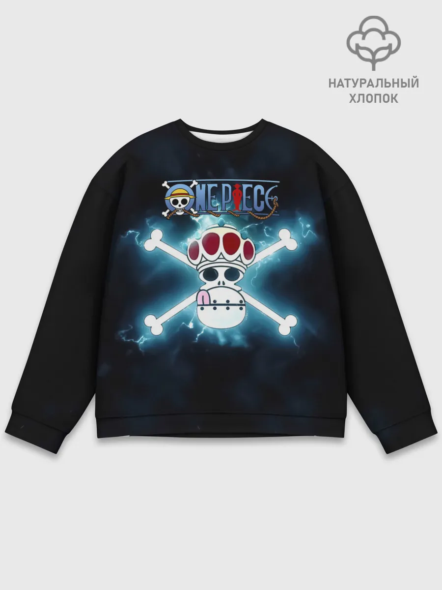 Мужской свитшот базовый / Пираты Вапола One Piece