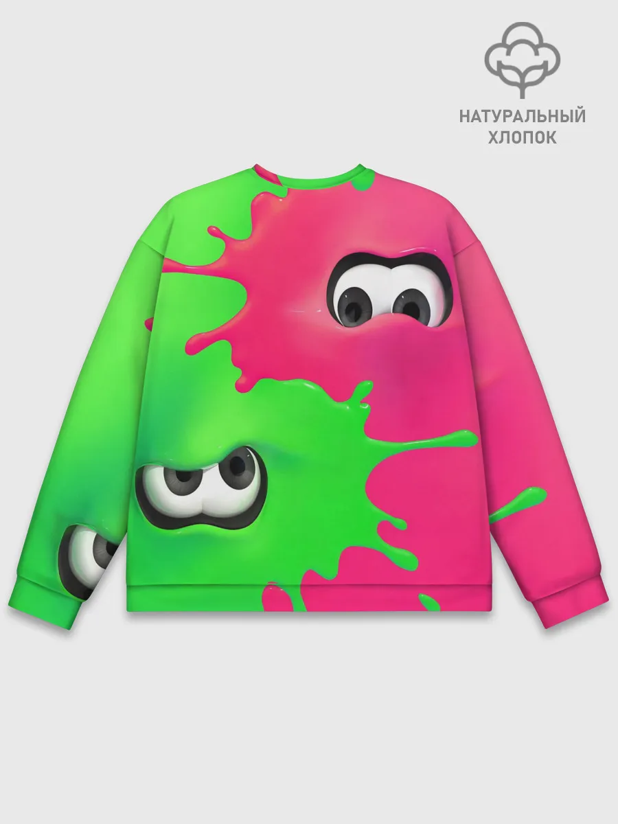 Мужской свитшот базовый / Splatoon