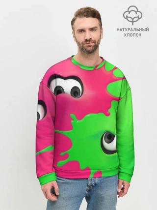 Мужской свитшот базовый / Splatoon