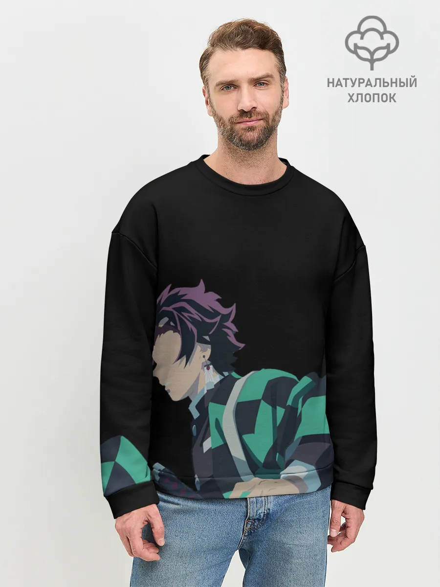 Мужской свитшот базовый / Tanjirou Kamado