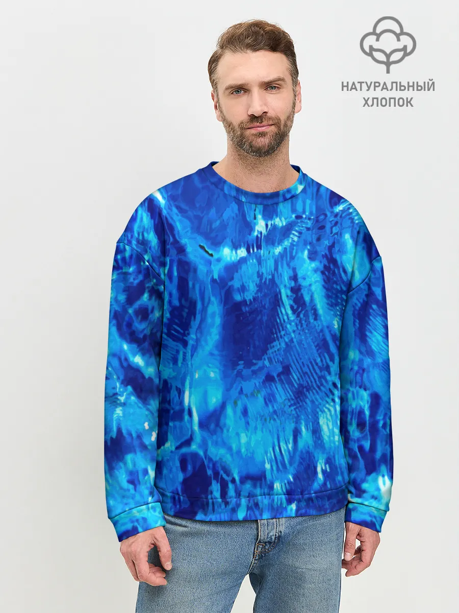 Мужской свитшот базовый / Жаркая Пустыня