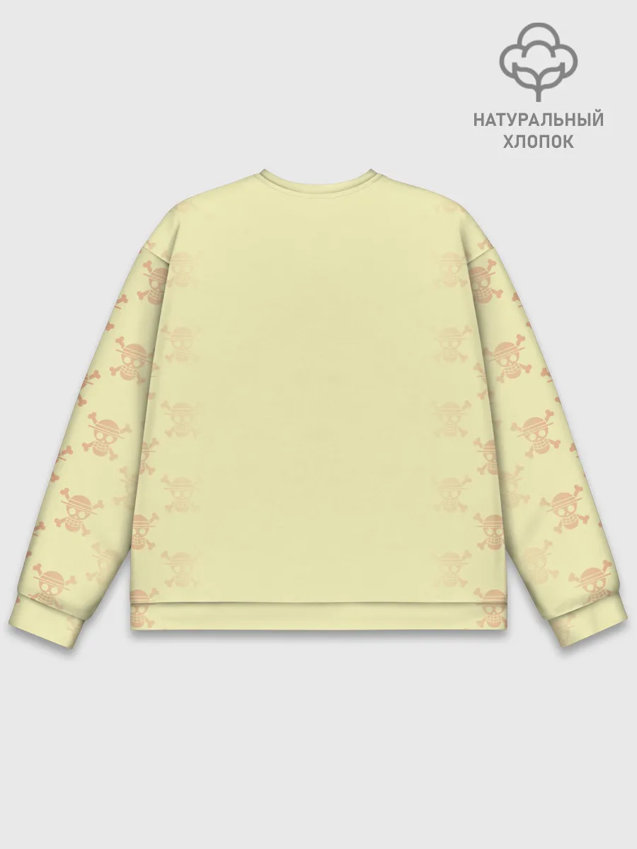 Мужской свитшот базовый / Пираты Соломенной Шляпы | One Piece