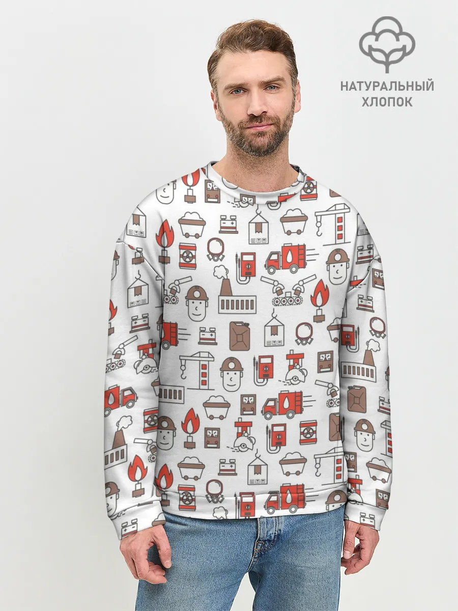 Мужской свитшот базовый / Металлург