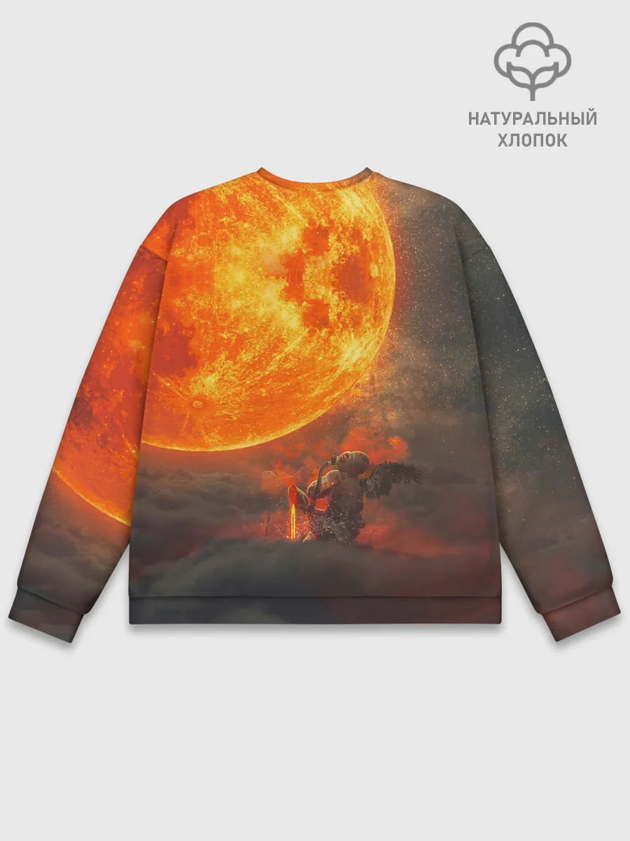 Мужской свитшот базовый / РАДИАЦИОННОЕ СОЛНЦЕ