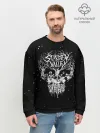Мужской свитшот базовый / Stardew Valley Skull