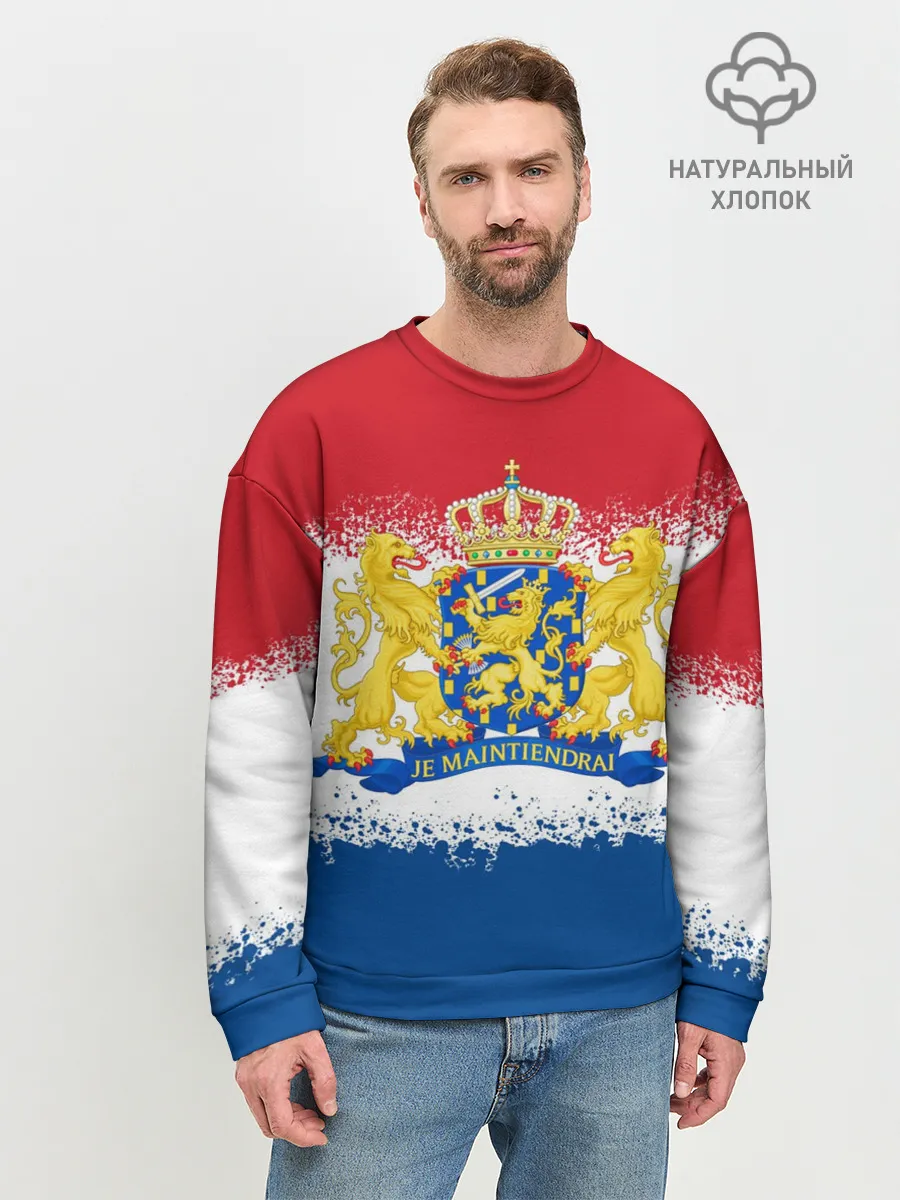 Мужской свитшот базовый / Нидерланды