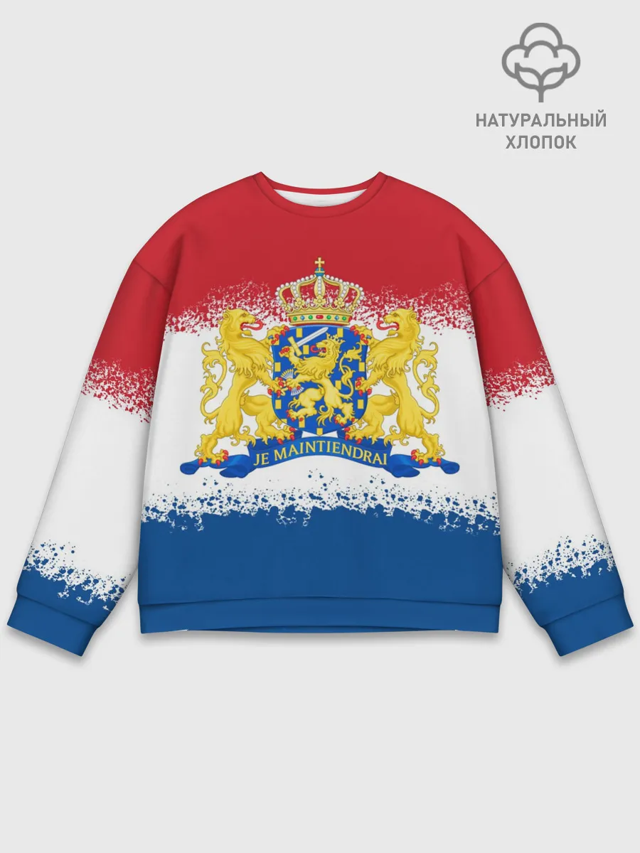 Мужской свитшот базовый / Нидерланды