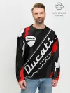 Мужской свитшот базовый / DUCATI / ДУКАТИ / SPORT