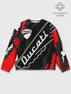 Мужской свитшот базовый / DUCATI / ДУКАТИ / SPORT